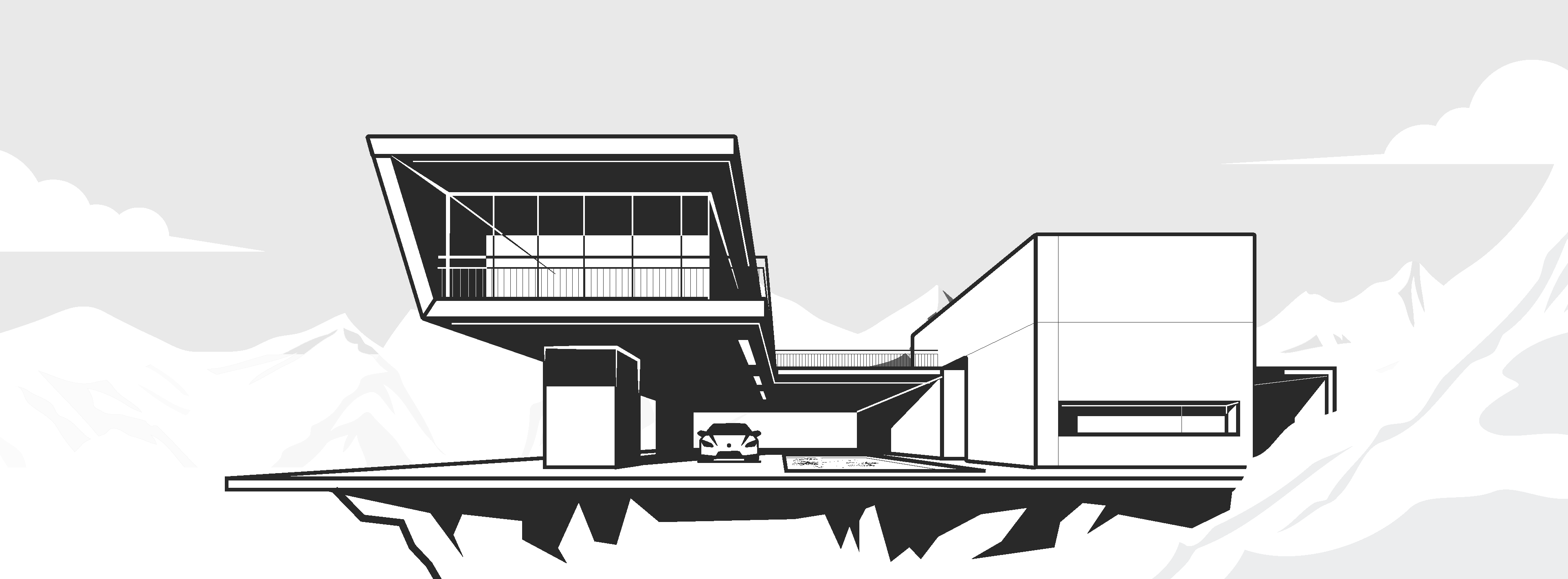 7. Látszóbeton építészet